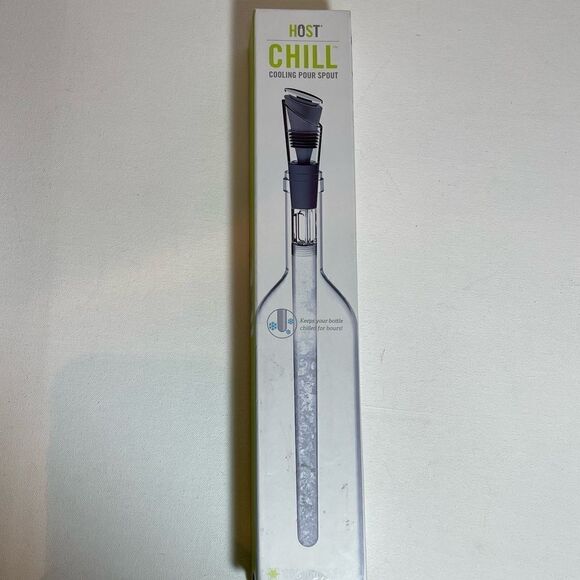 Host chill cooling wine spout wine cooling device w pouring mechanism wine guide - Picture 4 of 9